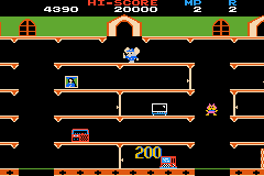 Famicom Mini 08: Mappy